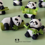Chinese characteristic cultural and creative souvenirs, panda element ornaments