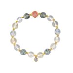 Green Phantom Crystal Bracelet Women's Light Luxury  Gift for Girlfriend