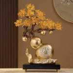 Gourd ornaments to attract wealth and townhouse living room fortune tree porch decoration office opening gift housewarming gift