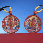 Potala Palace cinnabar pendant, Zodiac sign of the year, lucky beads for men and women, pendant necklace