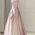 【Luz】Pink evening gown/wedding dress  Z0014