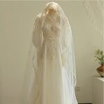 【Reina】French wedding vintage lace dress   Z0004