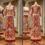 【Xiu He】Dragon and Phoenix Embroidered Wedding Dress G0031